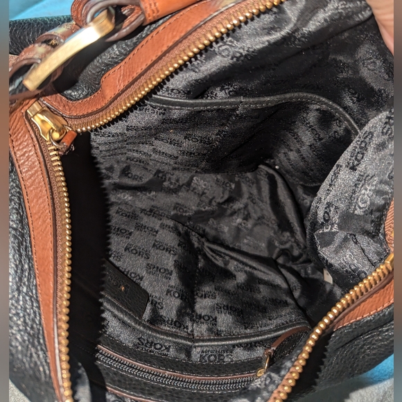 Vintage Michael Kors black and brown shoulder bag. - Picture 13 of 13